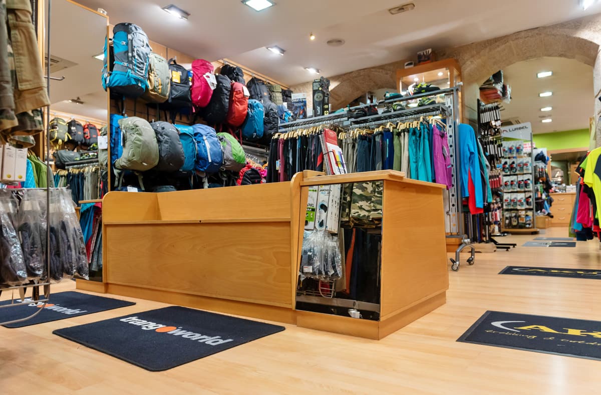 tienda de deportes de aventura